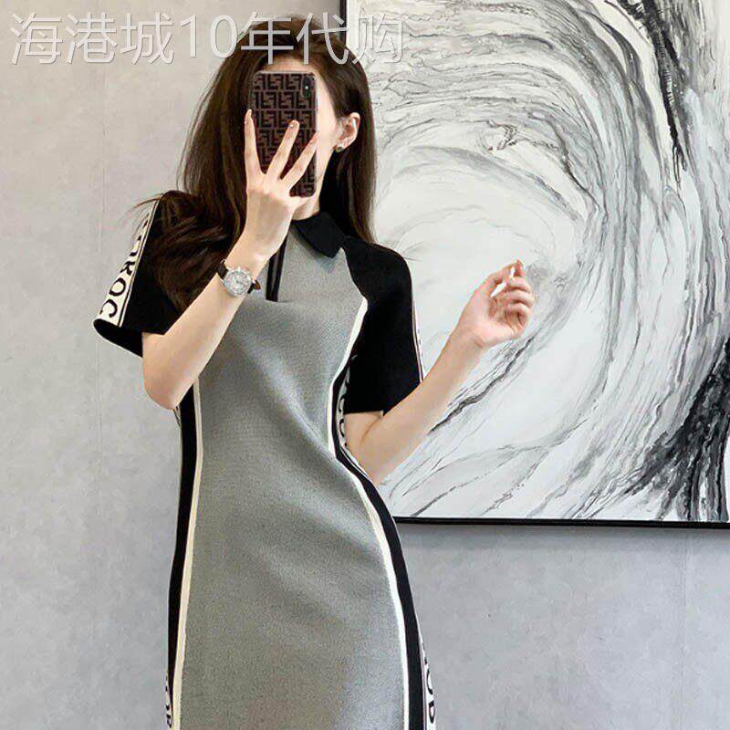 polo洋装女2026新款夏季韩版宽松中长版纯棉休闲短袖T恤裙子女