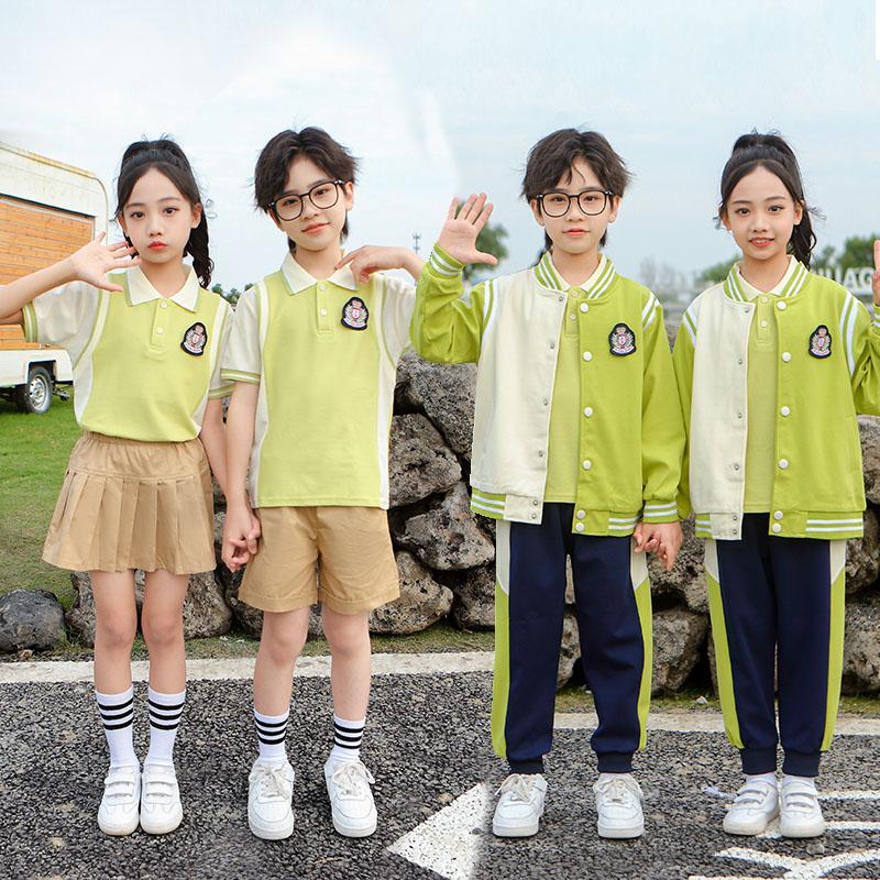 夏季三件套纯棉短袖棒球服