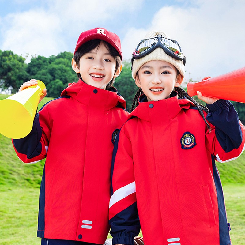 幼儿园园服夏装运动服三件套