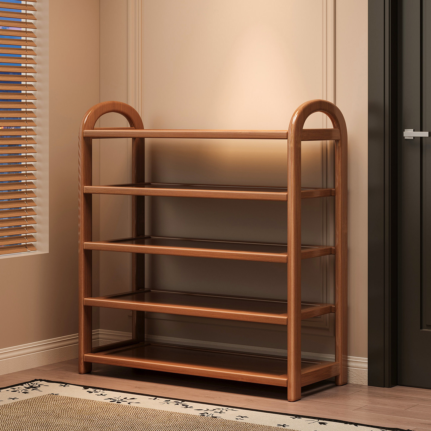 鞋架子多层玄关家用门口2026新款鞋柜入户门简易收纳置物架换鞋凳