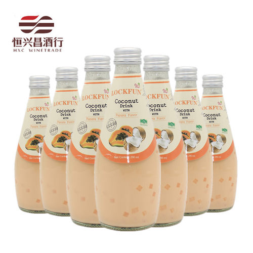 乐可芬木瓜味椰子水含椰果