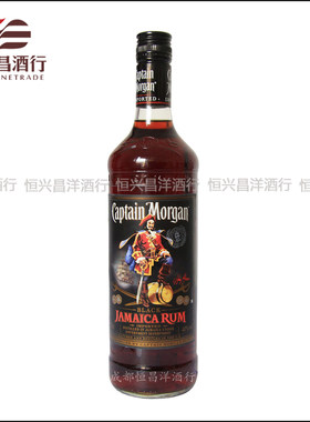 洋酒 摩根船长 黑朗姆酒（黑标）鸡尾酒调酒基酒【恒兴昌酒行】