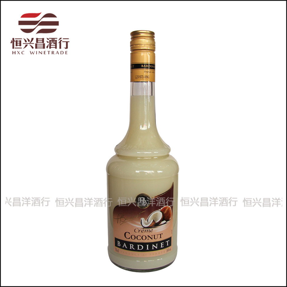 法国 必得利椰子力娇酒利口酒bardinet 鸡尾酒调酒基酒700mL