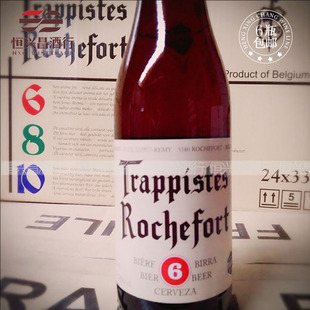罗斯福6号啤酒 330ml\瓶  比利时进口修道院啤酒 Rochefort 6精酿