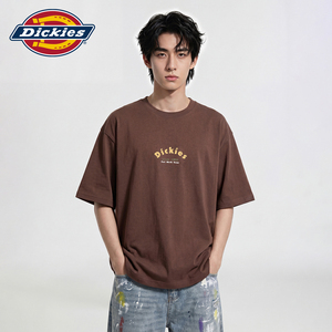 Dickies/帝客2026春夏季新款潮流百搭T恤情侣同款印花图案短袖