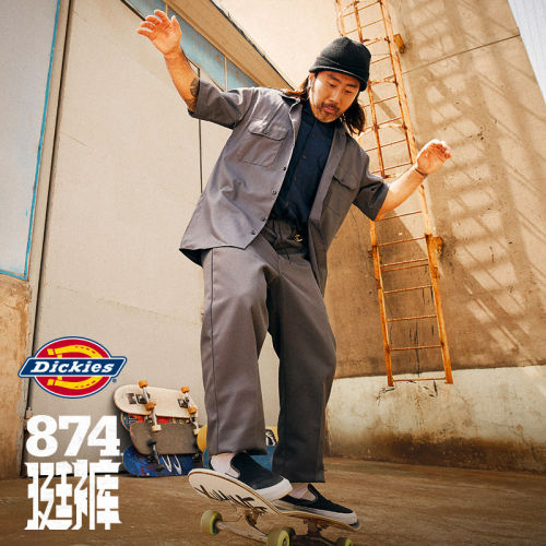 Dickies工装裤美版男女同款2026春夏新款直筒休闲长裤
