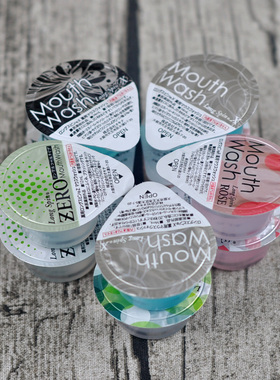 包邮日本OKINA果冻便携口臭漱口水杀菌约会旅行接吻神器玫瑰薄荷