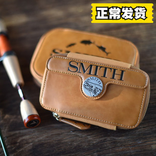 日本SMITH史密斯微物溪流路亚亮片包溪流米诺收纳包PU皮亮片饵盒