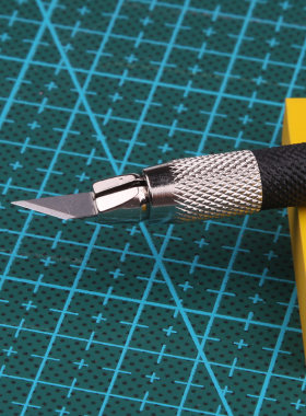 台湾进口小黑刻刀模型纸艺DIY