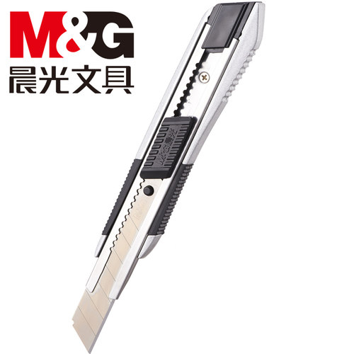 晨光美工刀ass91360金属手柄
