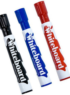 真彩0895B白板笔 可擦白板笔 水性 真彩记号笔 黑色/红色/蓝色