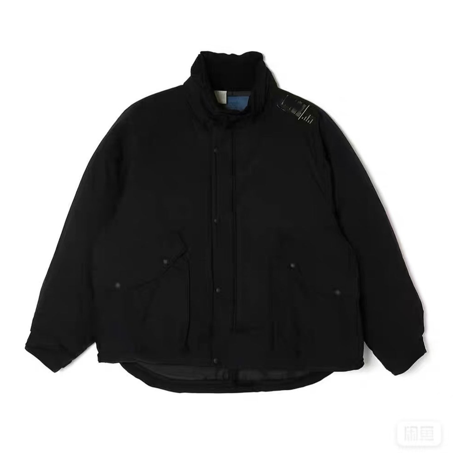 涩谷制原创品牌THoracle尼龙防水保暖新雪丽棉服休闲口袋立领夹克