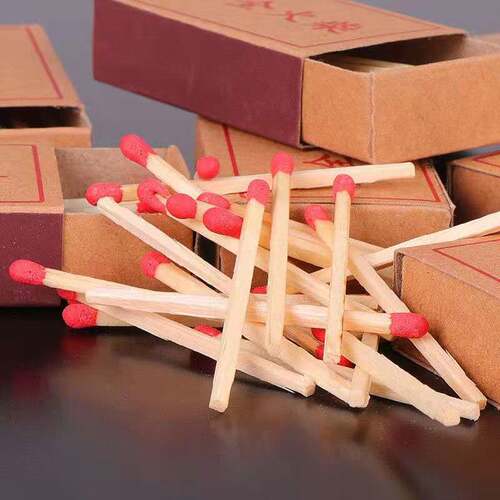 老式火柴柴神复古怀旧