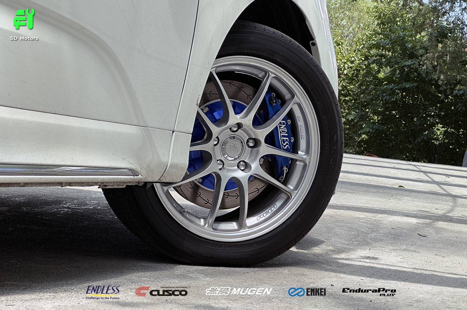 ENDLESS EC670 奥德赛 前六活塞 卡钳 刹车套装