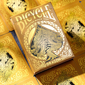 bicycle dragon 单车国风汇奇花切魔术练习扑克纸牌东方龙