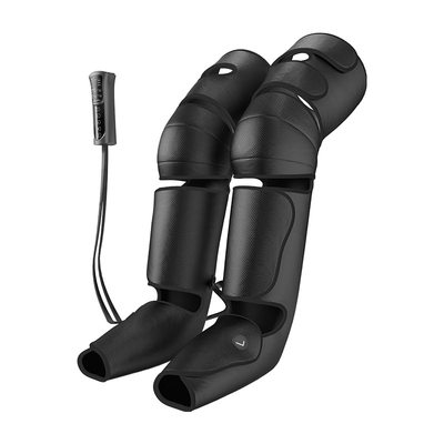 气囊三节空气波美腿仪跨境电动加热小腿按摩仪热敷振动腿部按摩器