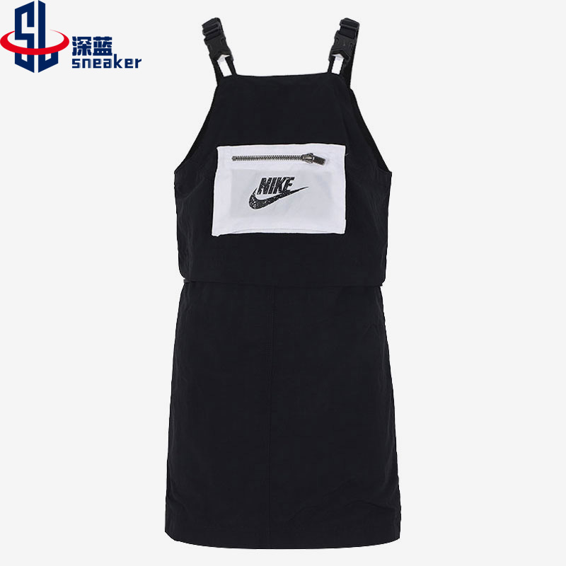 Nike/耐克正品新款大童运动时尚休闲连衣裙 DD7227-010