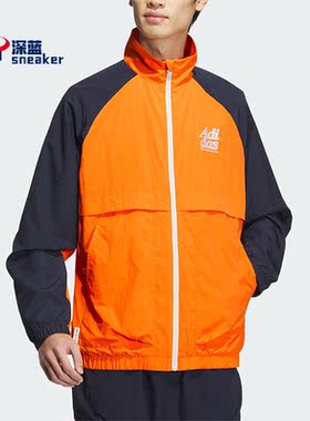 Adidas/阿迪达斯正品 M LOGO JKT男士运动休闲夹克外套JI6858