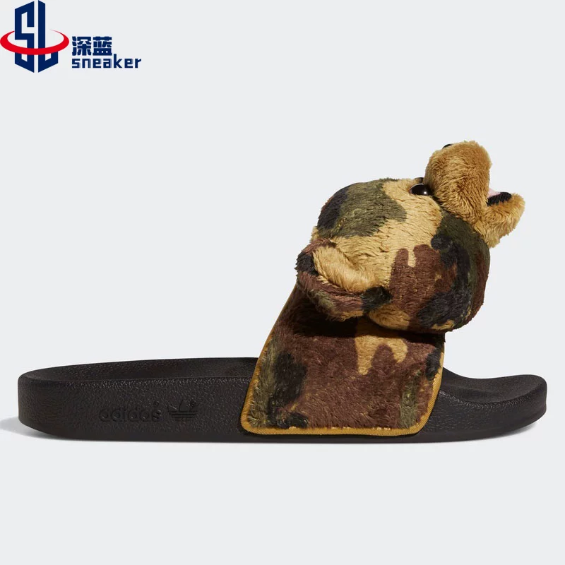 Платформа/Подлинные слипоны Adidas joints спортивные слипоны Q46582 с триби Jeremy Scott