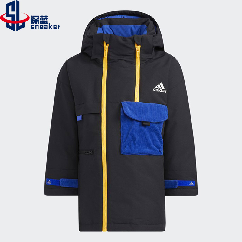 Adidas/阿迪达斯正品冬季新款儿童运动保暖羽绒服 H40336-封面