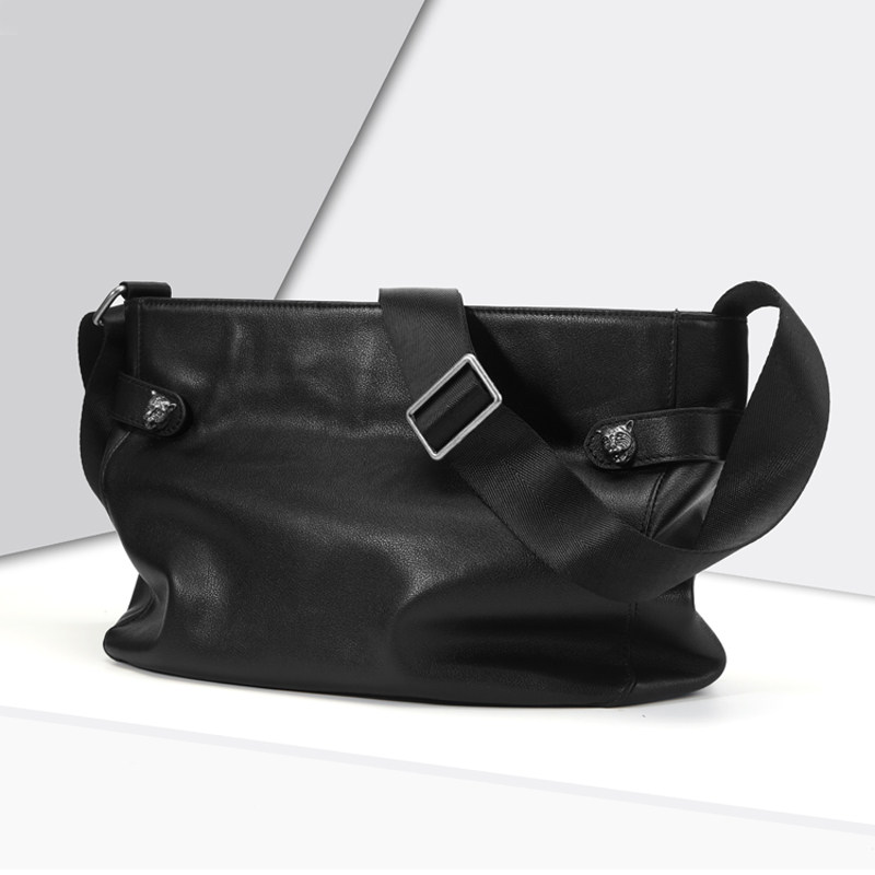 澳懿男士真皮单肩包休闲韩版背包大容量轻便邮差包头层牛皮斜挎包,箱包皮具/热销女包/男包,男士包袋,淘宝优惠券,粉丝福利购,淘宝优惠卷