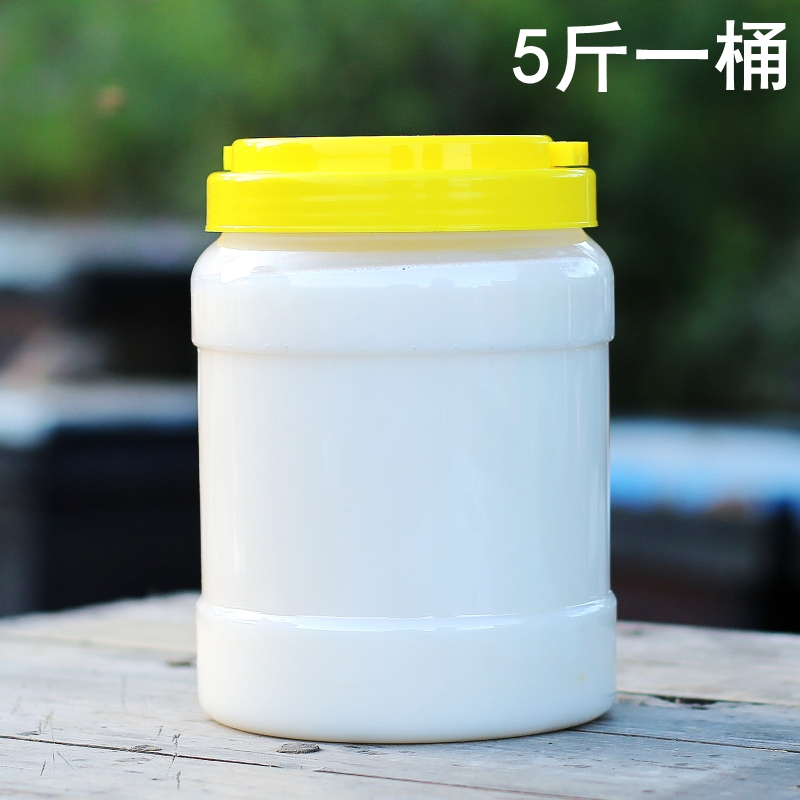 5斤装 椴树雪蜜 长白山成熟自然纯正农家自产野生土蜂蜜 结晶白蜜