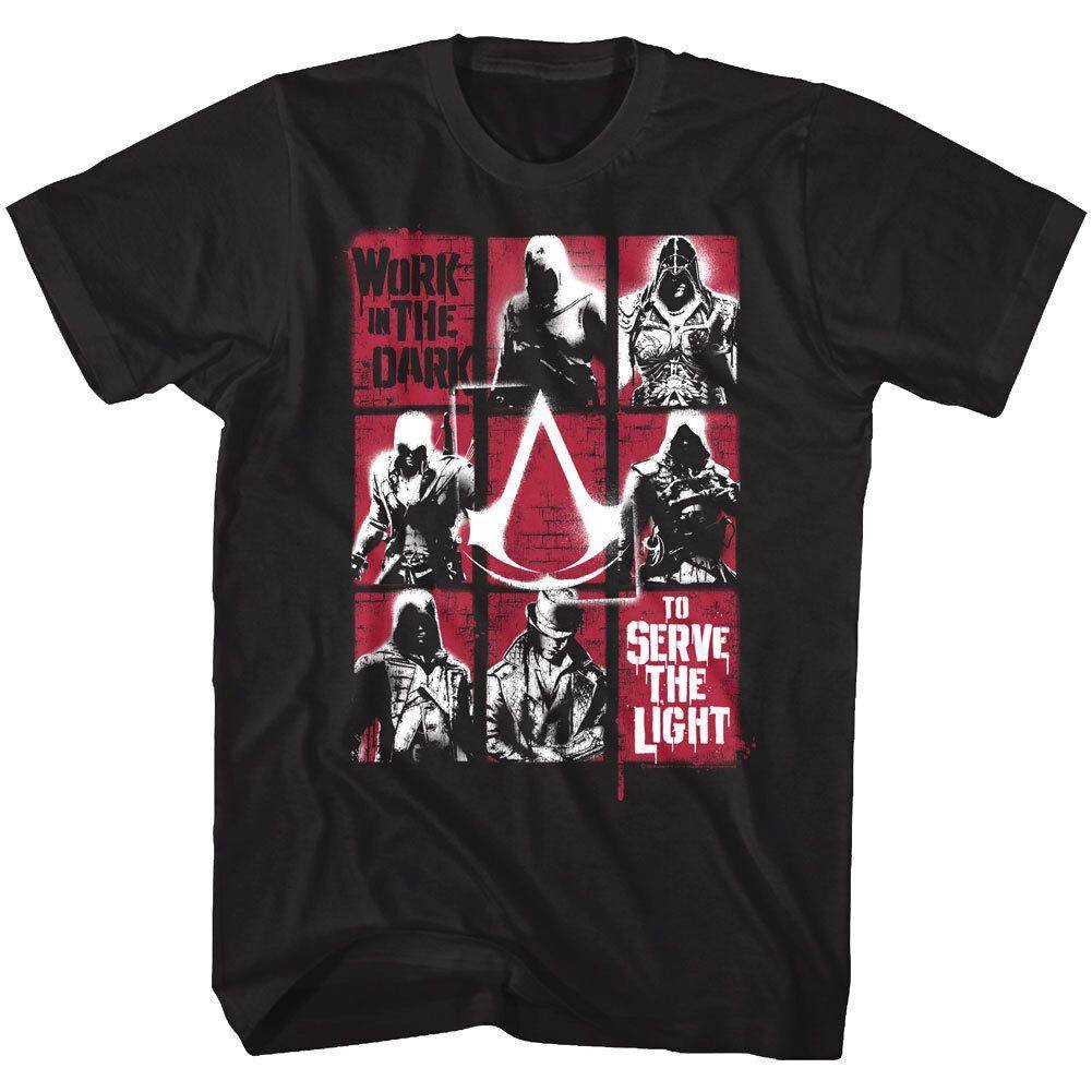 Assassins Creed 刺客信条Mens游戏联名男士短袖T恤