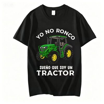 Yo No Ronco Que Soy Un Tractor 梦想我是拖拉机农民T恤