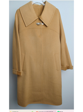 2025年秋冬新款长款羊毛大衣23294