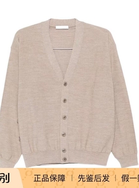 Lemaire 25秋冬羊毛混纺开衫女士针织开衫正品代购TO1082DLK08744