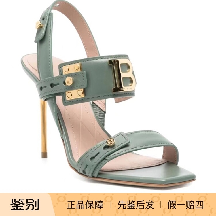Balmain巴尔曼 2025春夏款女士B字标识高跟凉鞋EN1UH086LVIT7DU