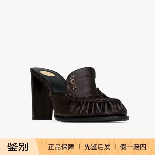 SaintLaurentLOAFER高跟凉鞋