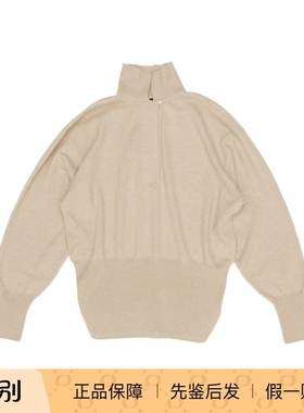 Loro Piana 26春夏杏色女士羊毛针织衫正品代购FAP6078A001