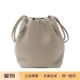 Loro FAP6415M0Y7 代购 Piana 26春夏鸽灰色女士Bale单肩水桶包正品