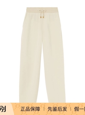 Loro Piana 25秋冬杏色女士Viera休闲长裤正品代购FAQ4699A0DV