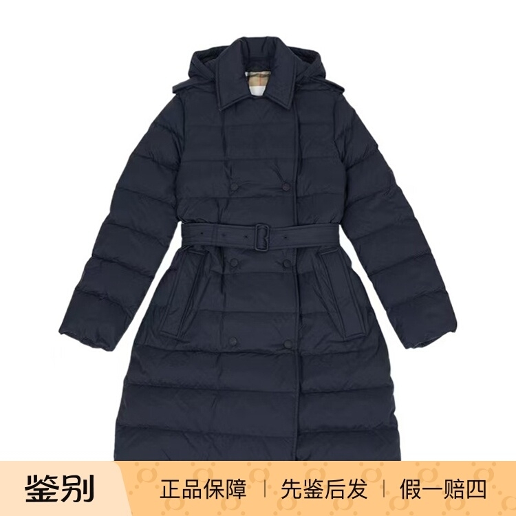 博柏利25秋冬中长款女羽绒服