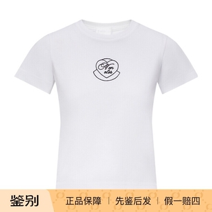 moncler盟可睐 26春夏女士刺绣心形徽标短袖T恤代购K20938C00