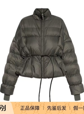 Rick Owens 25秋冬墨绿色女士羽绒服正品代购RP02E4769NPD125