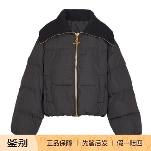 GF1TP131XK090PA 代购 balmain巴尔曼 25秋冬黑色女士棉服外套正品