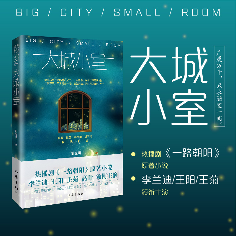 《大城小室》 热播电视剧《一路朝阳》原著小说  李兰迪、