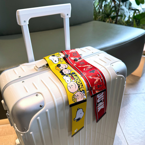 通用行李箱个性飘带旅行箱背包书包装饰绑带可爱卡通防拿错吊绳子