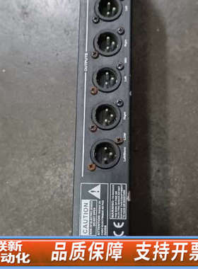 联新设备dbx PA音频处理器，，面板一旋钮己断，极差，