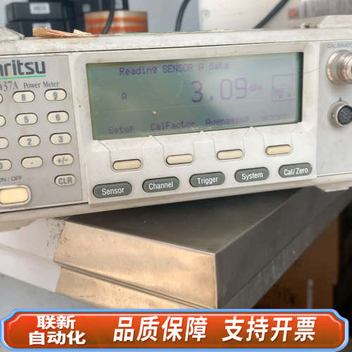 联新设备安立ML2437A，，断了腿，通电，用，