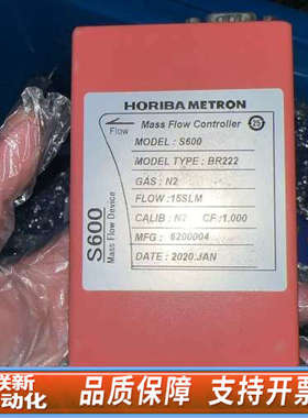 联新设备HORIBA流量计S600  N2 15SLM 两个便