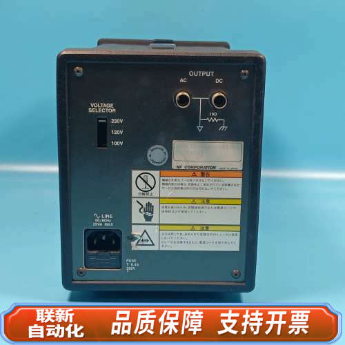 联新设备NF M2170真效值交流电压表，20MHz频率范围。