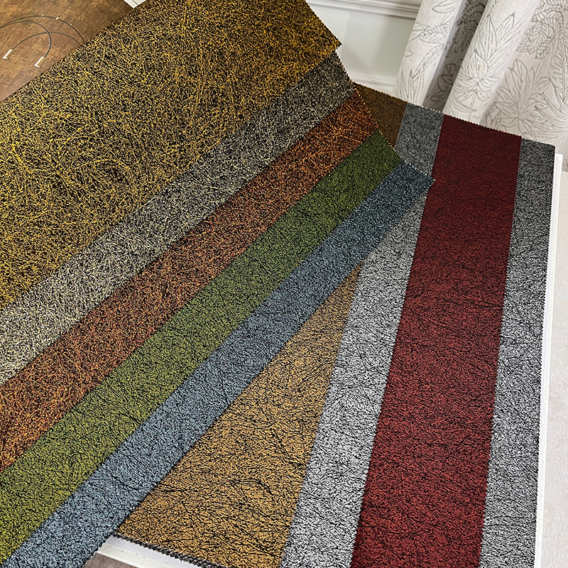 鎏金斑驳素色细闪全屋无缝墙布