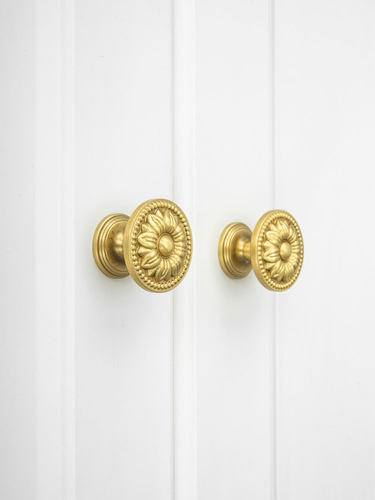 单孔黄铜衣柜法式衣柜拉手