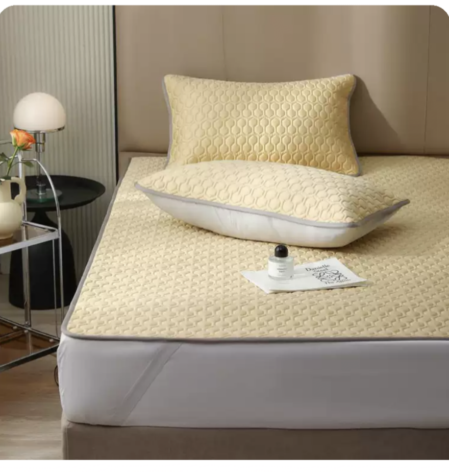 A类母婴级莱赛尔乳胶席三件套冰丝凉感夏季凉席床笠可水洗清货,床上用品,乳胶席,淘宝优惠券,粉丝福利购,淘宝优惠卷