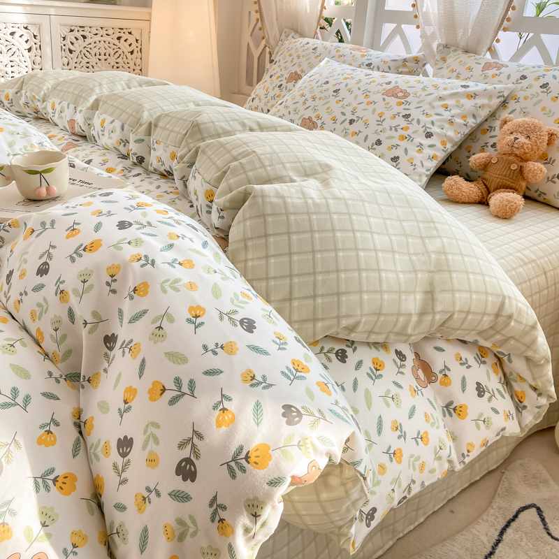 四件套优惠多多床单款