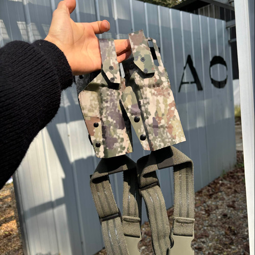 一雄正92AB下沉式拇指快拔套92A教官92AB竞技比武快拔套
